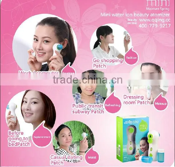 2012 Jumper Lastest new brand handy moist mist facial steamer CE FCC ROSH JPD-100N