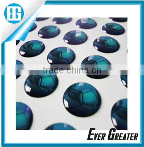 Custom make epoxy resin sticker 3D GEL DOMED DECALS Dome Stickers custom flag 3D Stickers Resin Domed