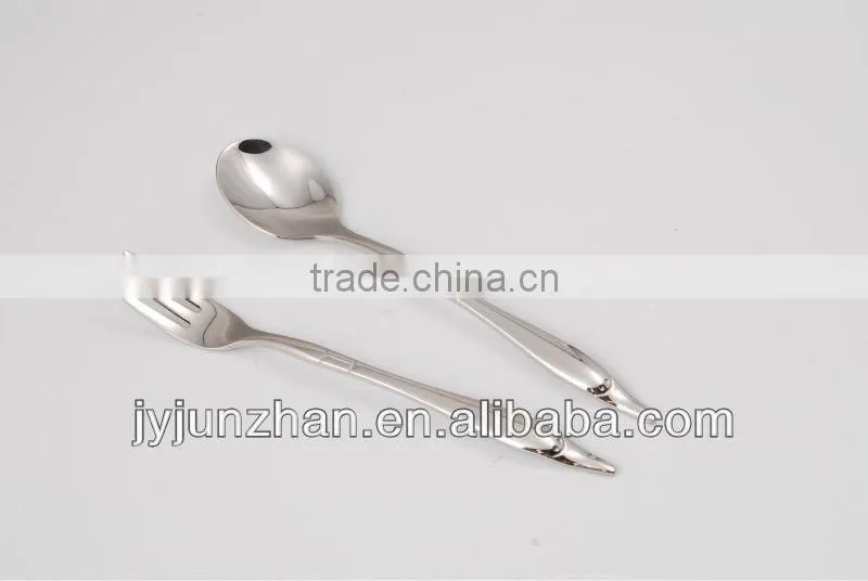 Stainless spoon and fork made in Junzhan Factory directly and low price