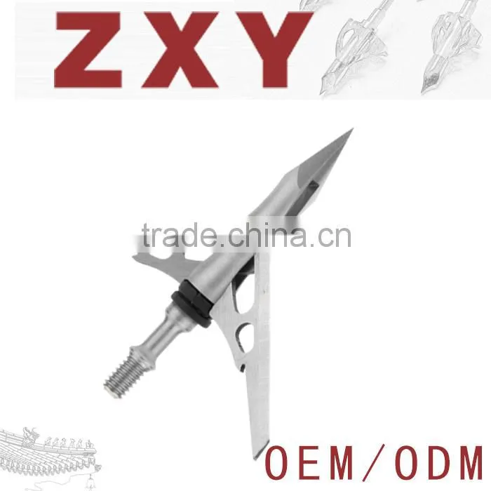 3 Blade Broadheads 125grain for hunting crossbow,PRACTICE TIPS FOR 2-BLADE