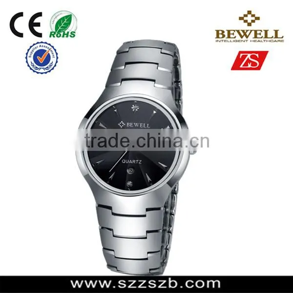 Sapphire tungsten steel quartz water resistant business watch