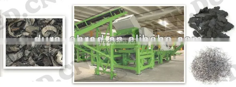 Hot sale used tire/tyre shredder for sale