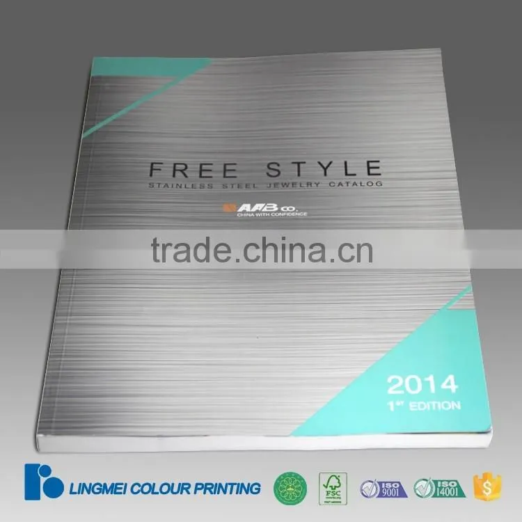 High Quality Customized Manufacture Catalogue Printing from Guangzhou