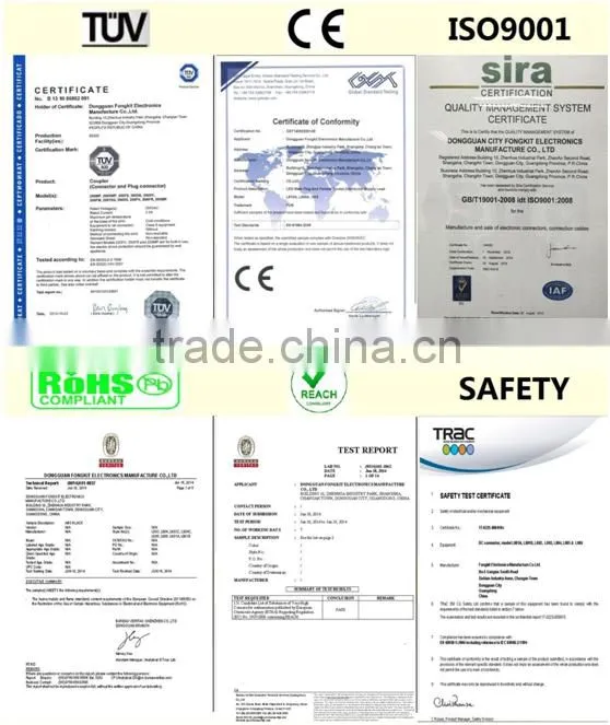 3 PIN RGB led connector High lumen interconnecting / connecting cable t5 / t8 led tube light connector