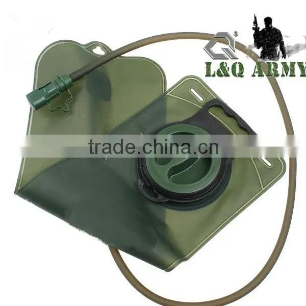 3L Bicycle Mouth Water Bladder Bag Hydration Camping Hiking Climbing Military Green