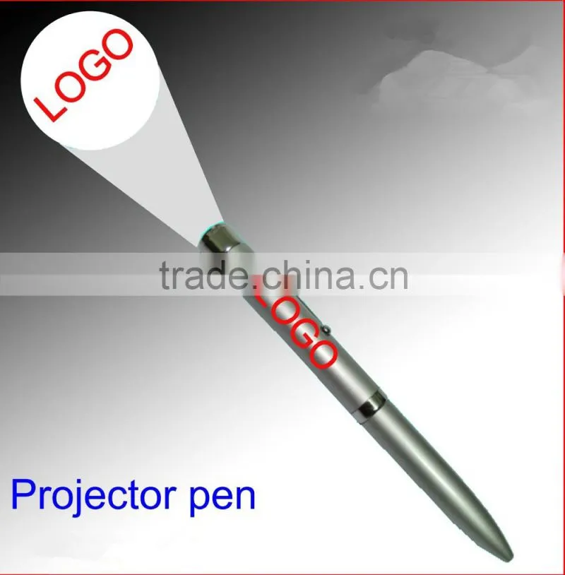 High quality Led projector pen , Metal Pen With Customize Logo