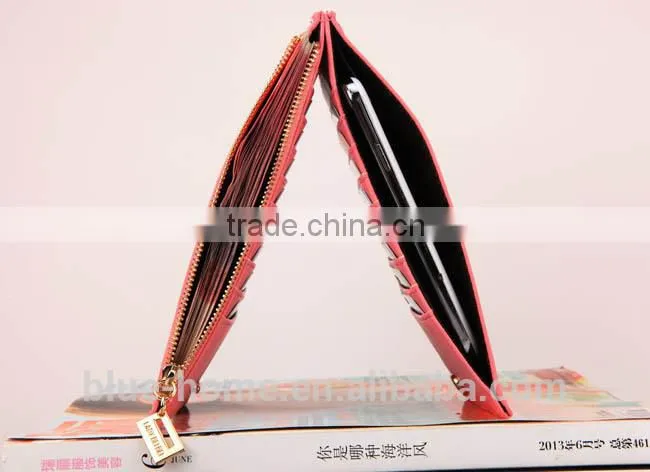 Discount sale 9 color Beatiful Lady bank card organizer for purse Card holder Card case for Collection
