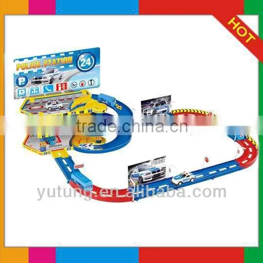 Pull back police car game/car toys