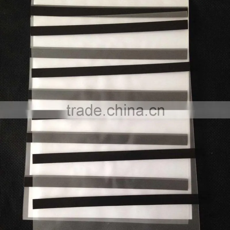 A4 Hico Magnetic Stripe Coated Overlay Film