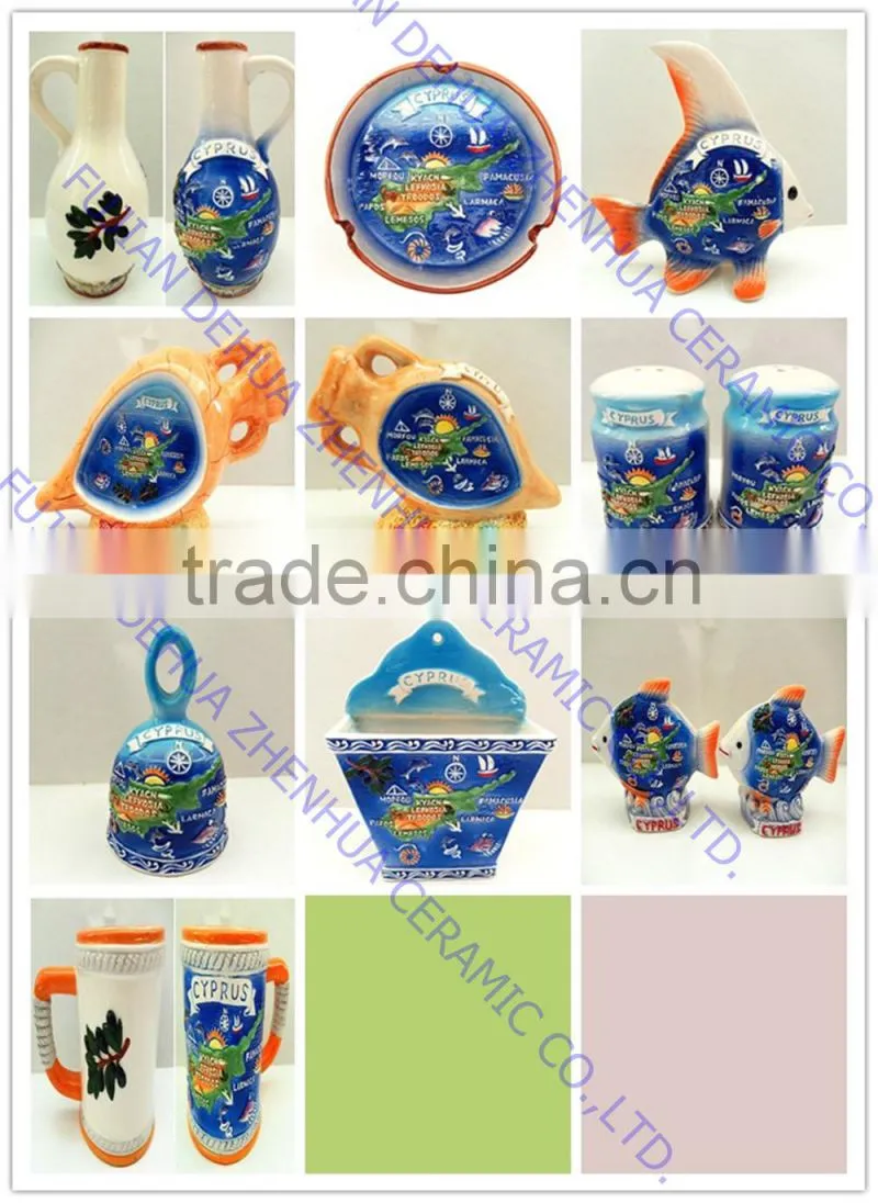 Cyprus ceramic souvenir mug