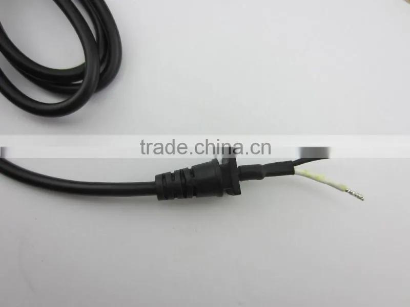DC power cables wire, DC connector with 4.0*1.7 DC male to open connector plug