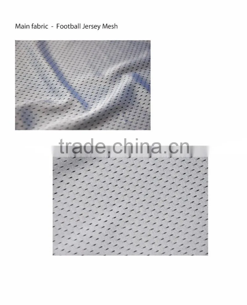 OEM customized soccer jersey in china