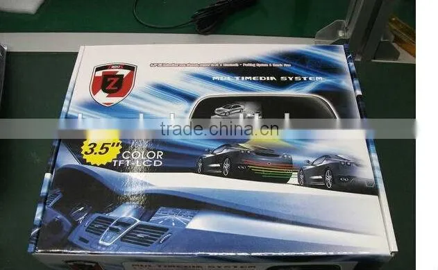 7inch car parking sensor system/camara parking sensor