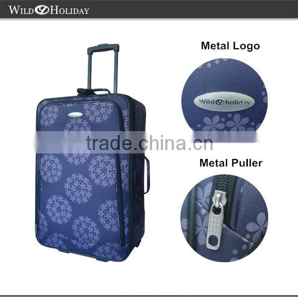 Printed Travel Set Trolley Luggage 2014
