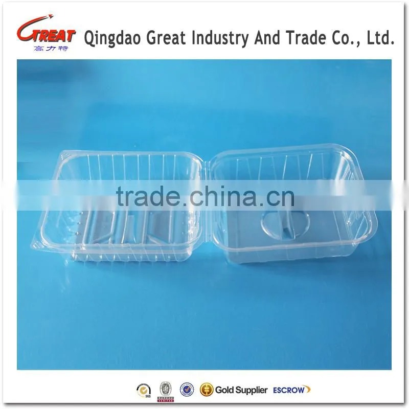 Plastic Clamshell Food Pineapple Containers Fruit