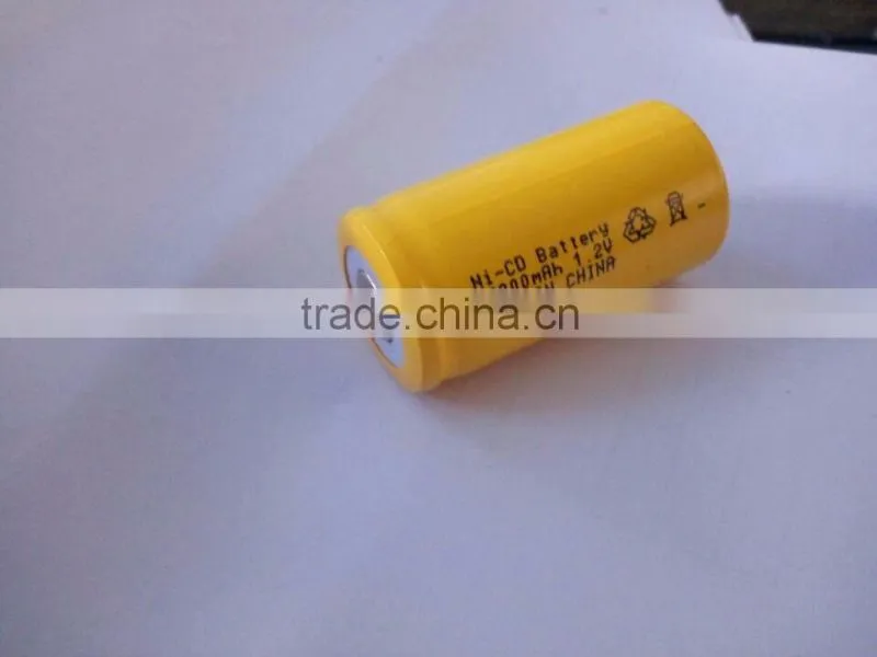 Ni-CD 1.2v rechargeable batteryC 3000mAh