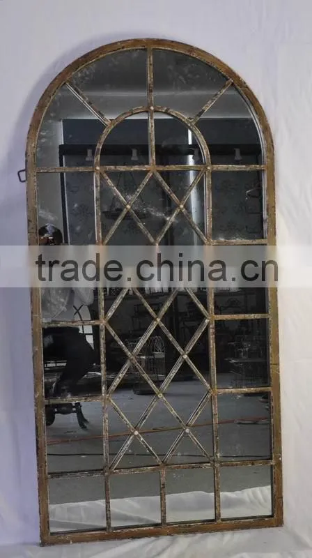 12B650SG Iron industrial vintage wall mirror
