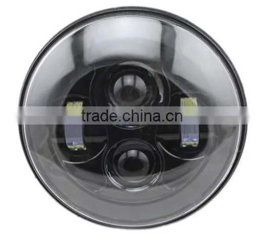 Black Twin Headlight Dual Lamp For Harley Davidson Road Glide Custom Fits Harley Road Glide