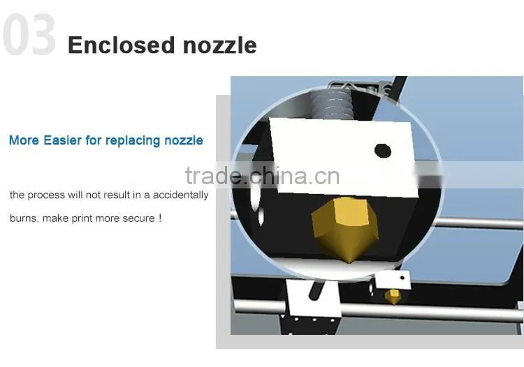 Alibaba Sale FDM 3D Printers Prices Industrial 3D Printing Machine With CE/RoHs Certification PLA Filament 1.75MM 2KG
