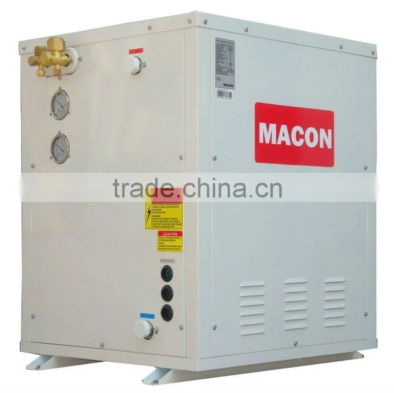 EVI DC Inverter heat pump air to water water heater with EN14511 for low temperature area