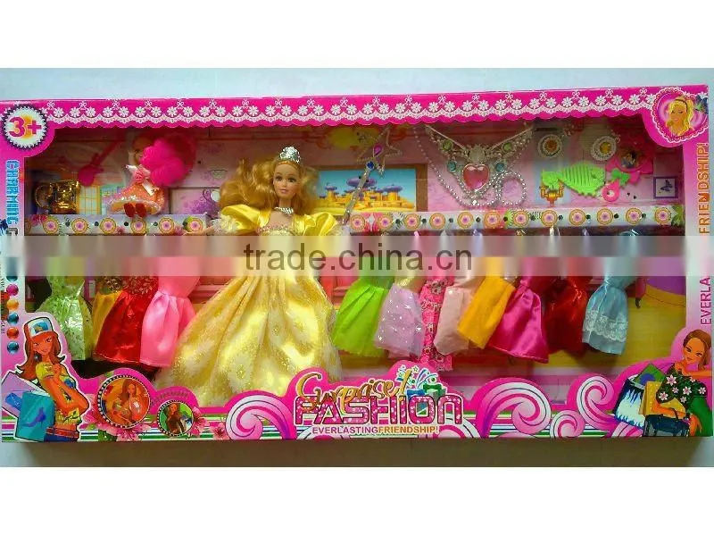 BEAUTY FASHION DOLL SET (Girl's doll)