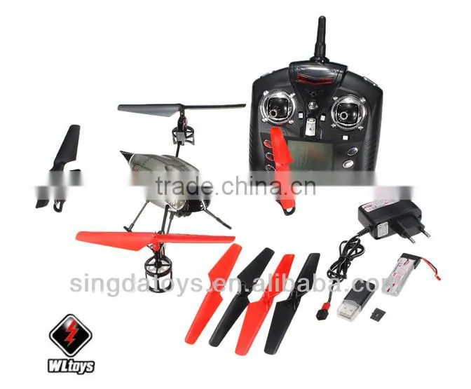 2.4G 4 Channel With 3-axis gyro RC ufo wl toys