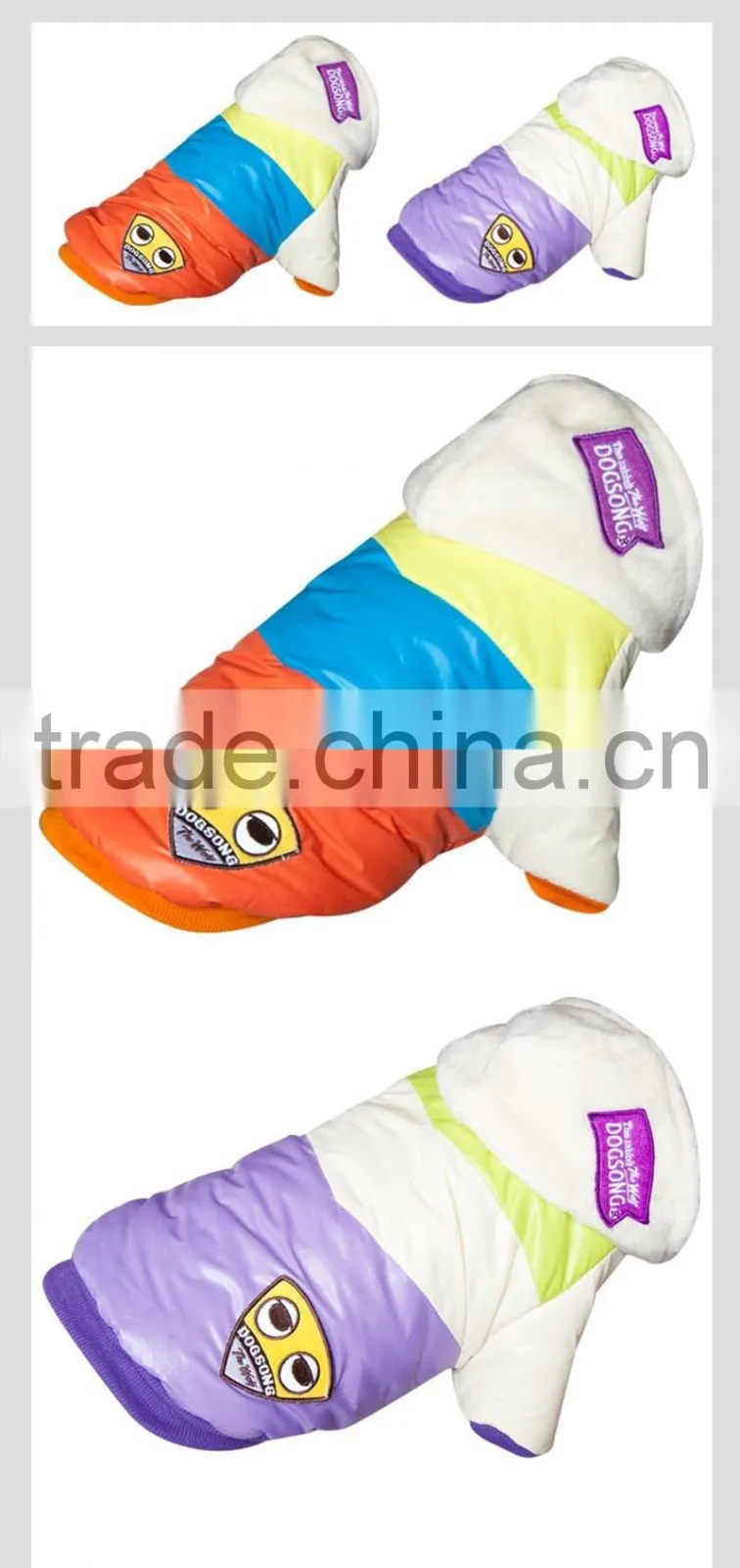Sweet Fashion Pet Waterproof Dog Cotton Jacket Coat