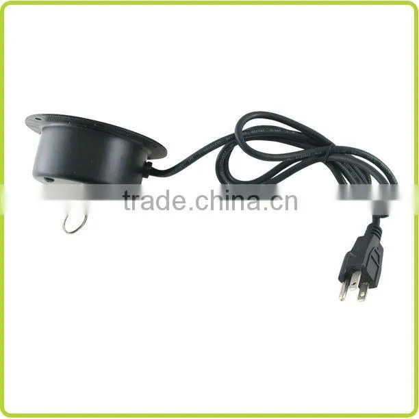 load 3kg small ac motor 1.5/3/5rmp low speed electrical motor 8" mirror ball motor