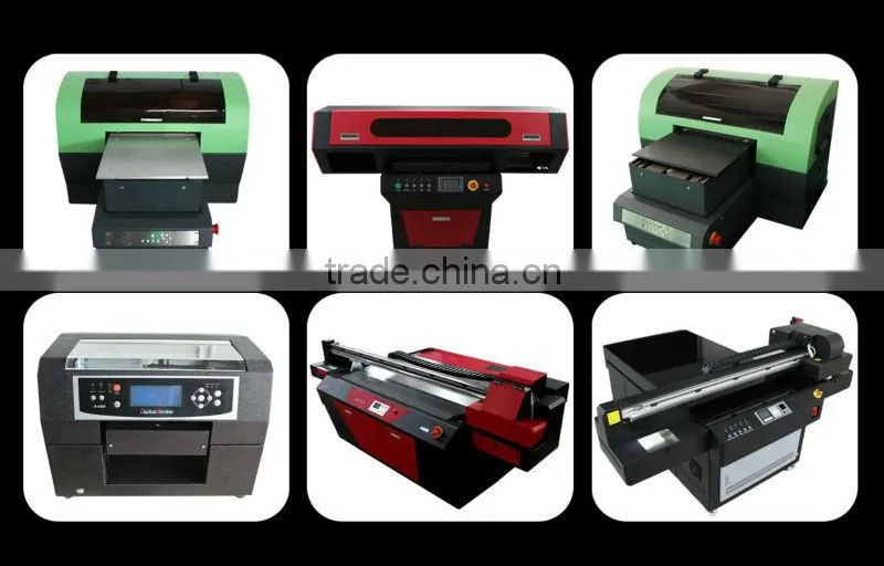 a1 uv flatbed printer with LCD touch panel/ ball screw drive/ powerful servo motor a1 UV printing machine