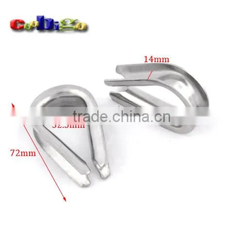 Thimbles European Commercial Stainless Steel Wire Rope Hardware #FET014