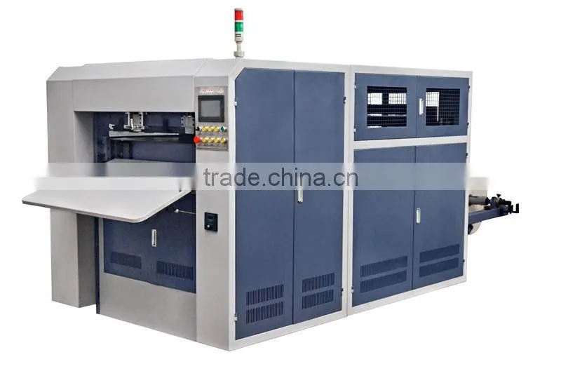 MR-930 New Automatic Roll Flaten Press Paper box/cup/bowl Creasing Die-Cutting Machine Factory in China