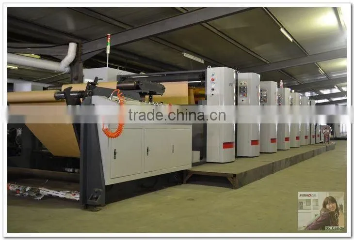 Coffe paper cup /cook paper cup/ Flexographic printing presses wide web flexo press