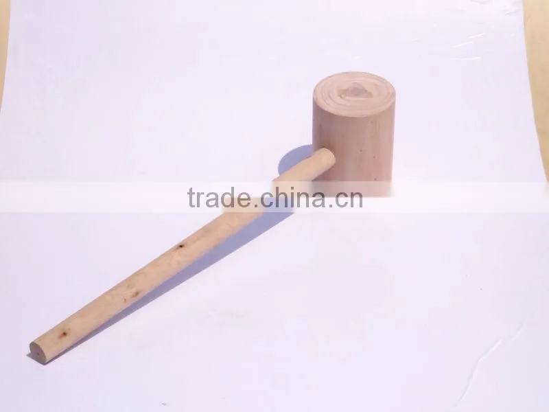 Mini Wooden Hammers with wooden base,Wooden hammers