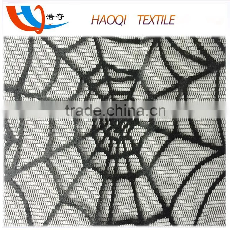 new printed design 100 polyester mesh fabric for girls party dresses