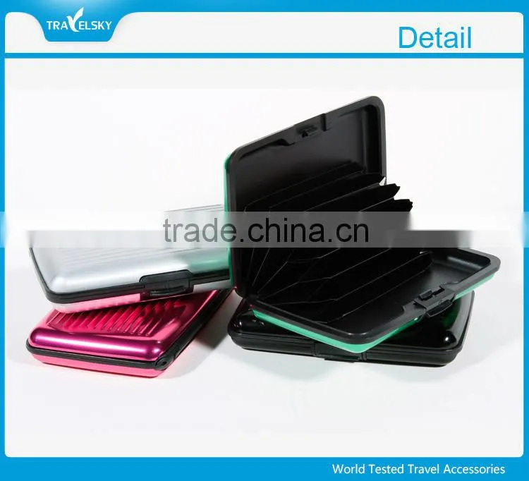 Portable useful credit card wallet holder