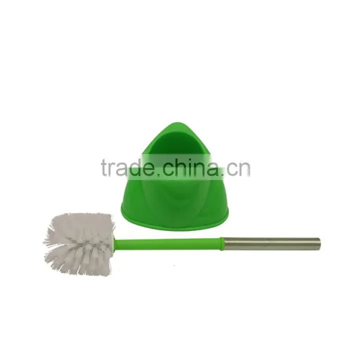 Cheap Plastic Removable Colored Corner Toilet Brush Set