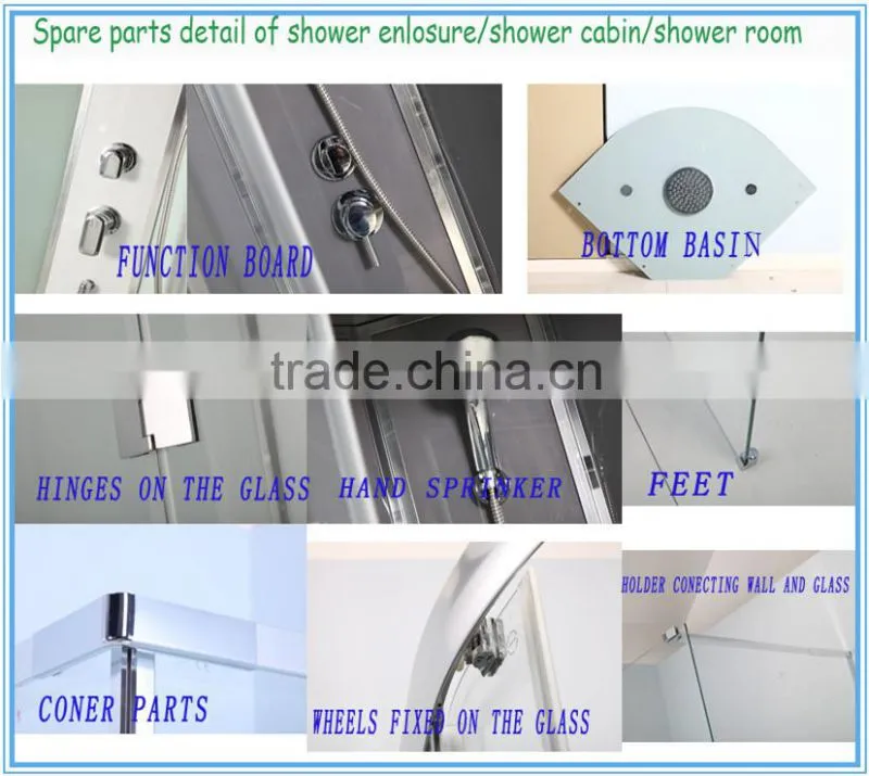 6422 glass shower screen pivot shower doors shower enclosure