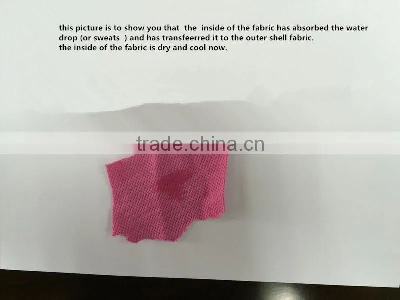 2015 ladies cotton vest with quick dry moisture transfer function