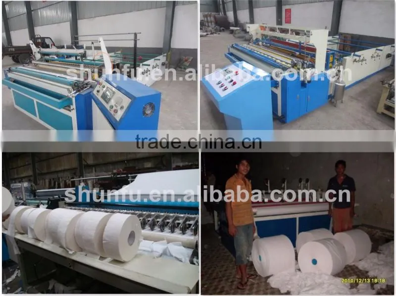 Fully automatic 1092mm napkin paper making machine
