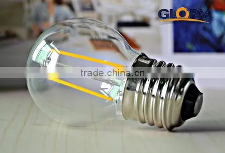 2 years warranty classic led light E27 edison led bulb 6W A60 filament led bulb