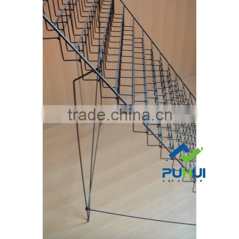 wire foldable booklet display stand