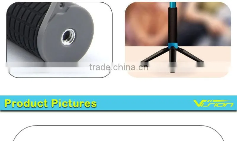 Extendable Pole Telescoping Handheld Monopod with Tripod Mount Adapter