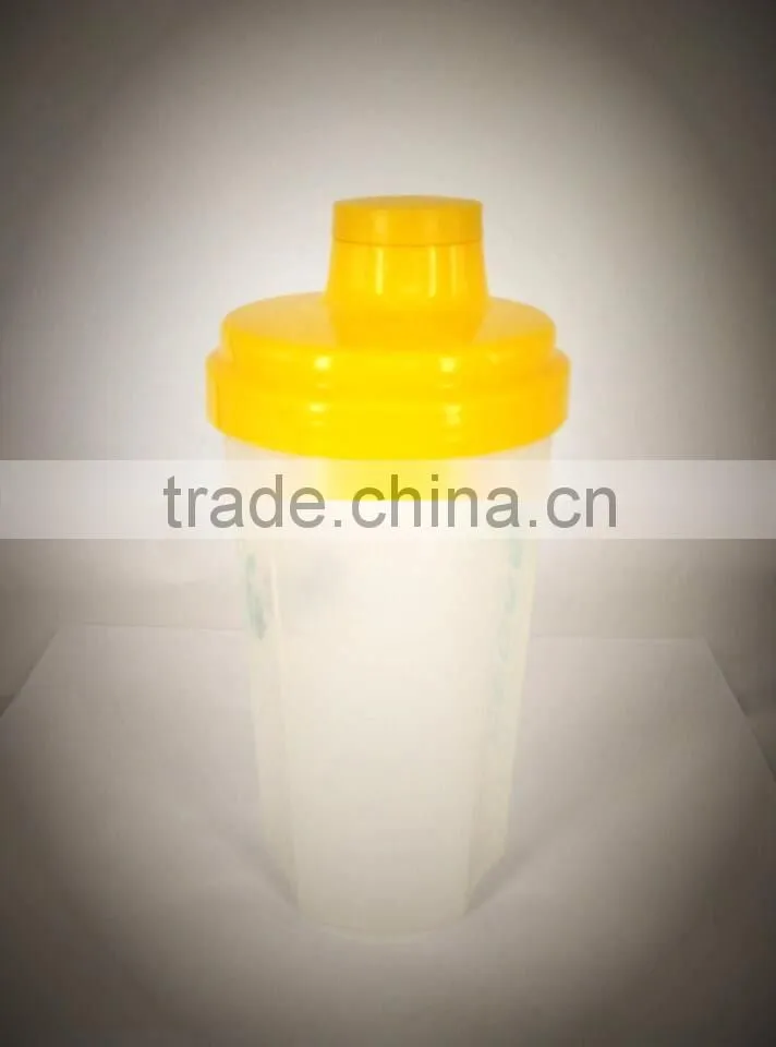 SGS Certification and 100% food grade BPA FREE shaker bottle 700ml