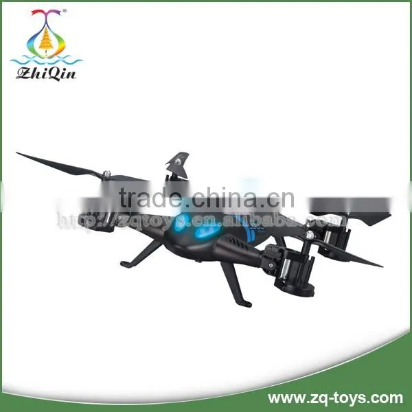 2 in 1 new rc aerocraft rc drone quadcopter and radio control car with more function