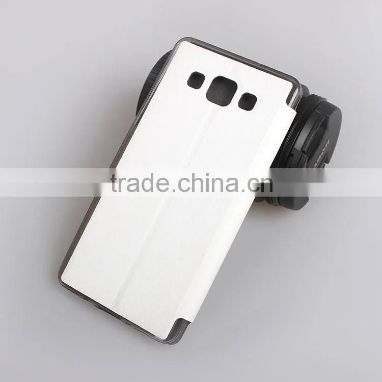 Phone accessories pu leather flip cover case for nokia lumia 730/640