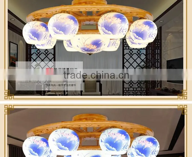 CE ETL UL tray ceiling lighting & special promotion lighting & hospital lobby ceramic bamboo ceiling light