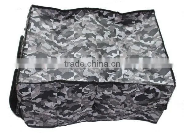 China Supplier Nylon Camouflage Hanging Foldable Storege Bag with Net