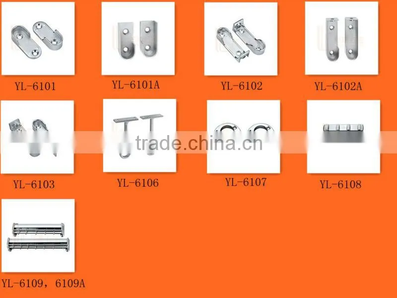 wardrobe rail brackets wardrobe tube support wardrobe tube support from Guangzhou Hardware