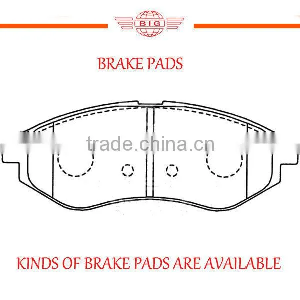 AKB systemized ceramic remsa brake pads for DAEWOO KALOS car