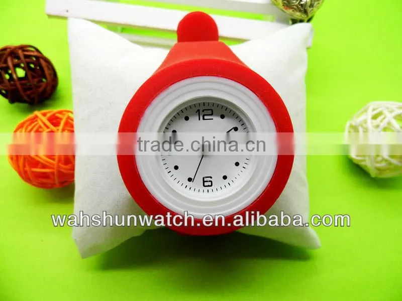 2013 custom made waterproof silicone promotional slim watch for ladies